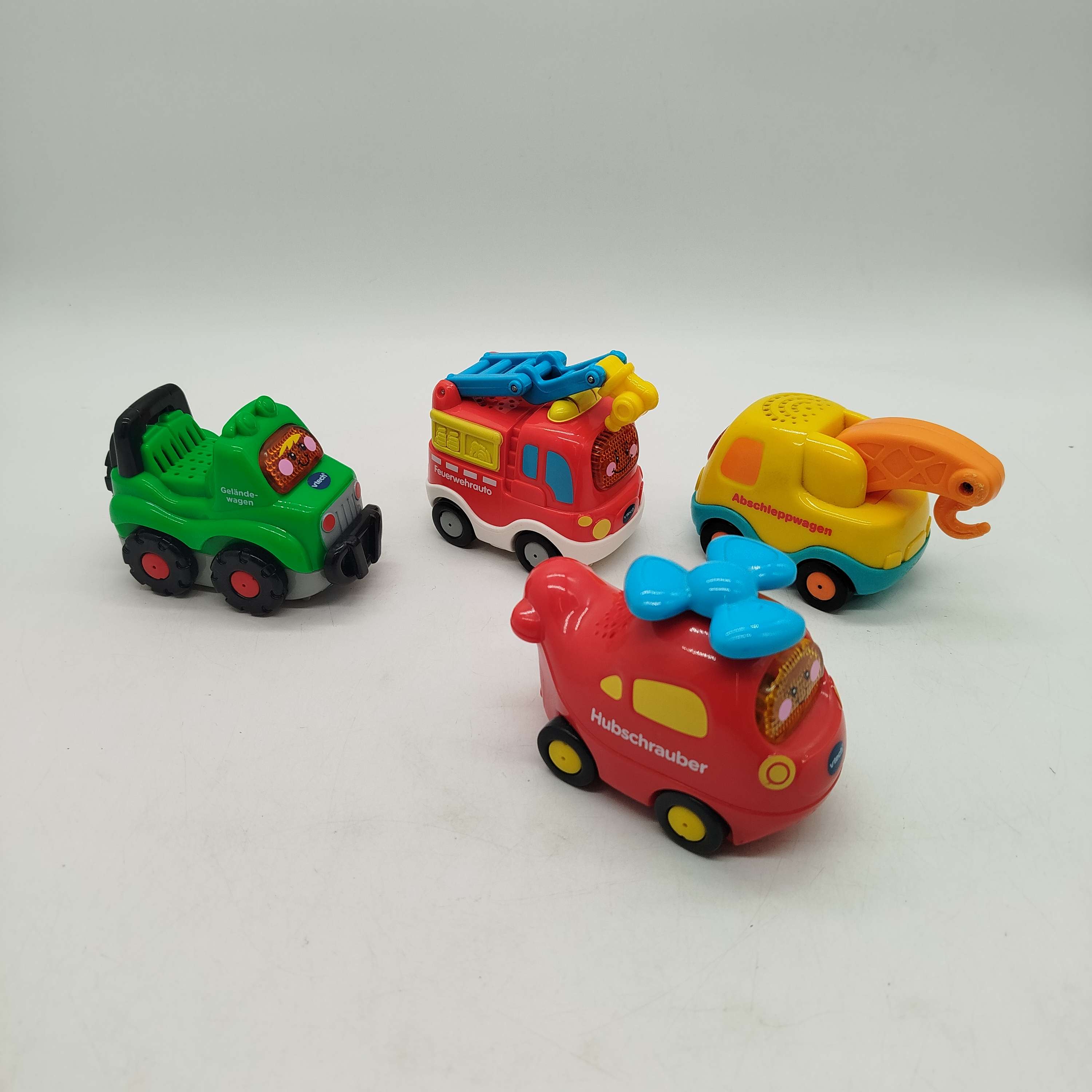 VTech Bundle 4er Feuerwehr & Heli, neuwertig, ab 3 4 5 Jahre | ✅ geprüft